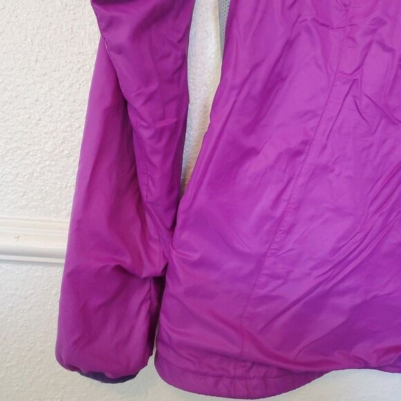 Marmot Windbreaker Rain Jacket Women M Full Zip Trail Wind Hoody Hiking Packable - Picture 13 of 16
